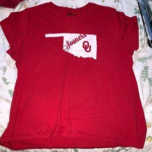 Russell Athletic Red Sooners Women's Top